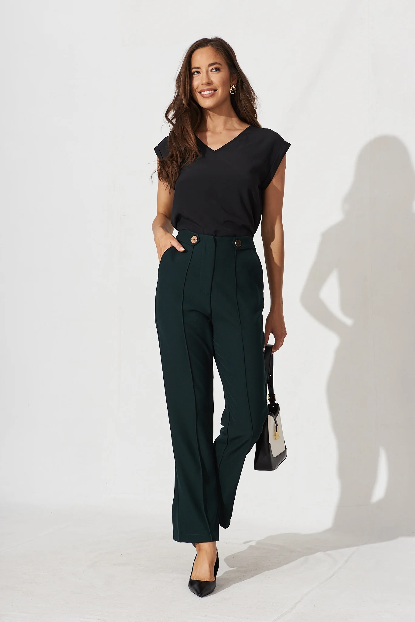 Jina Top In Black - Image 2