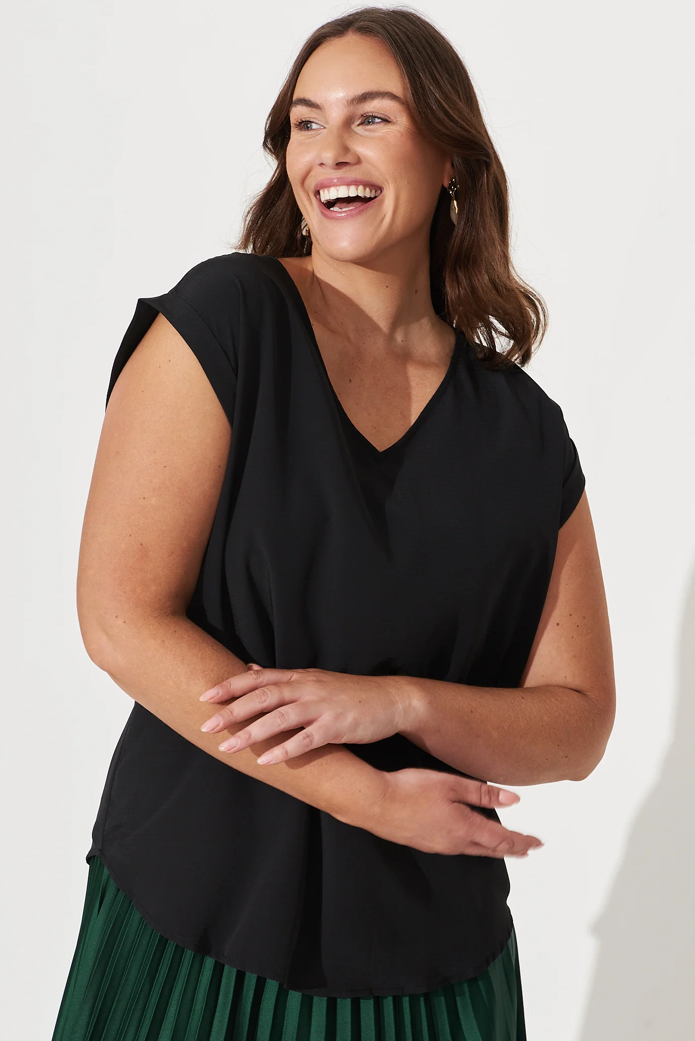 Jina Top In Black - Image 6