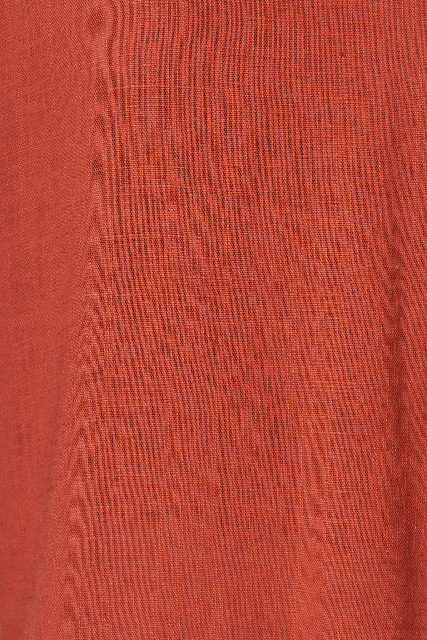 Jina Top In Rust Linen Blend - Image 5