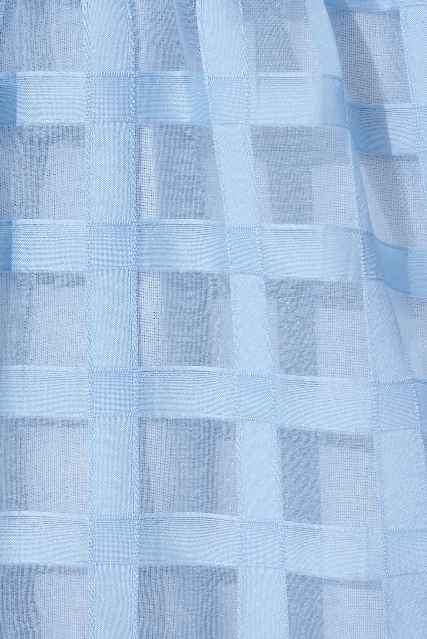 Kaitlyn Midi Dress In Sky Blue Organza - Image 7
