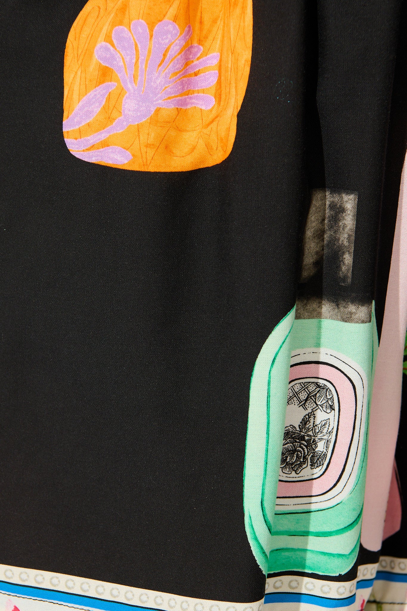 Kamilia Short in Black Multi Print - Image 6