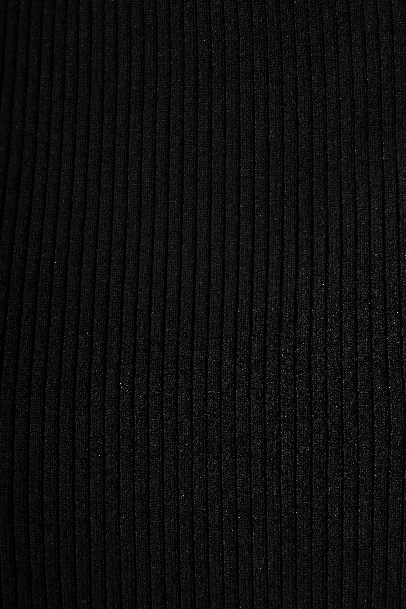 Kassia Off Shoulder Midi Knit Dress in Black - Image 6