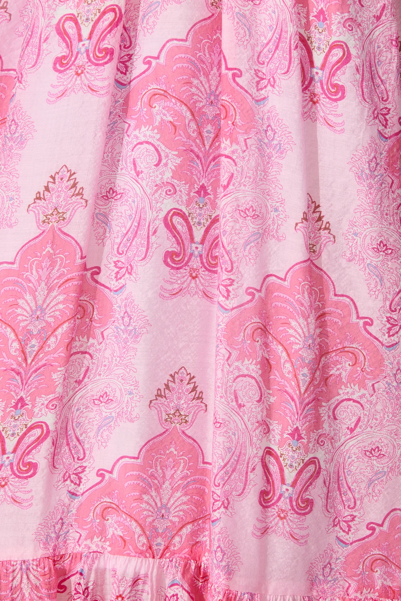Katriel Maxi Dress in Pink Paisley - Image 6