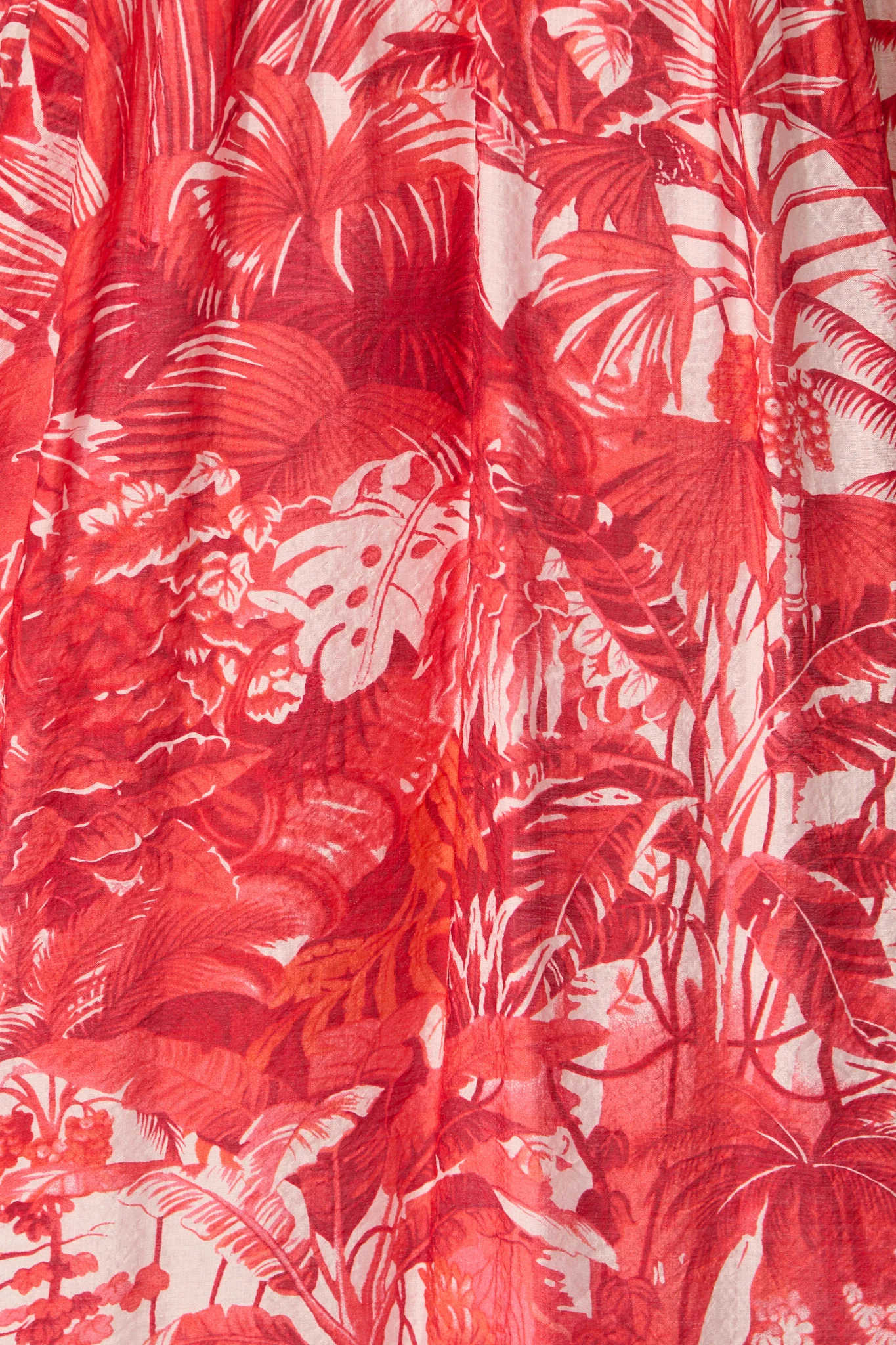 Katriel Maxi Dress in Red Paisley Cotton Blend - Image 6