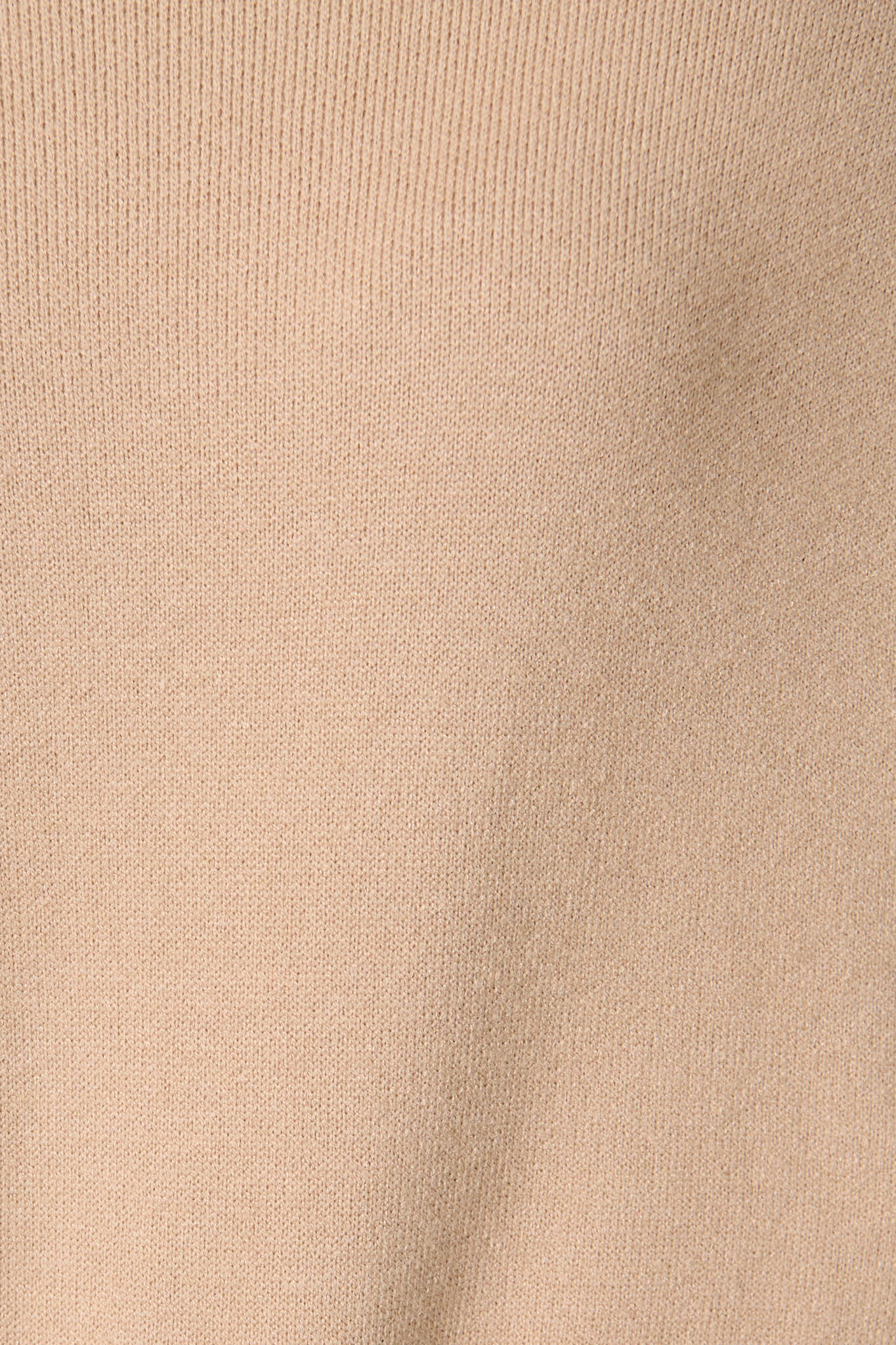 Kennedi Sequin Sleeve Detail Knit in Beige Wool Blend - Image 6