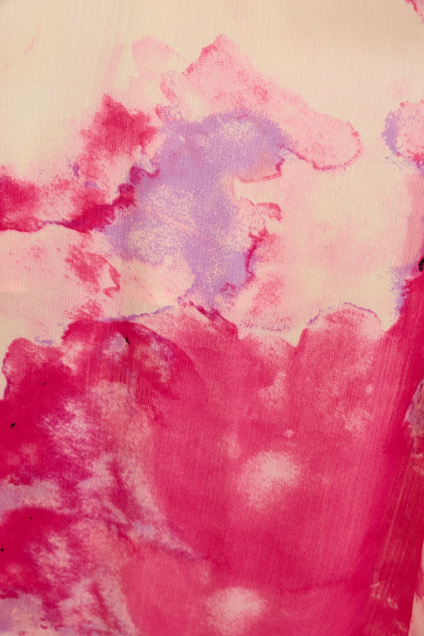 Kiss Me Halter Neck Maxi Dress in Magenta Watercolour Satin - Image 11