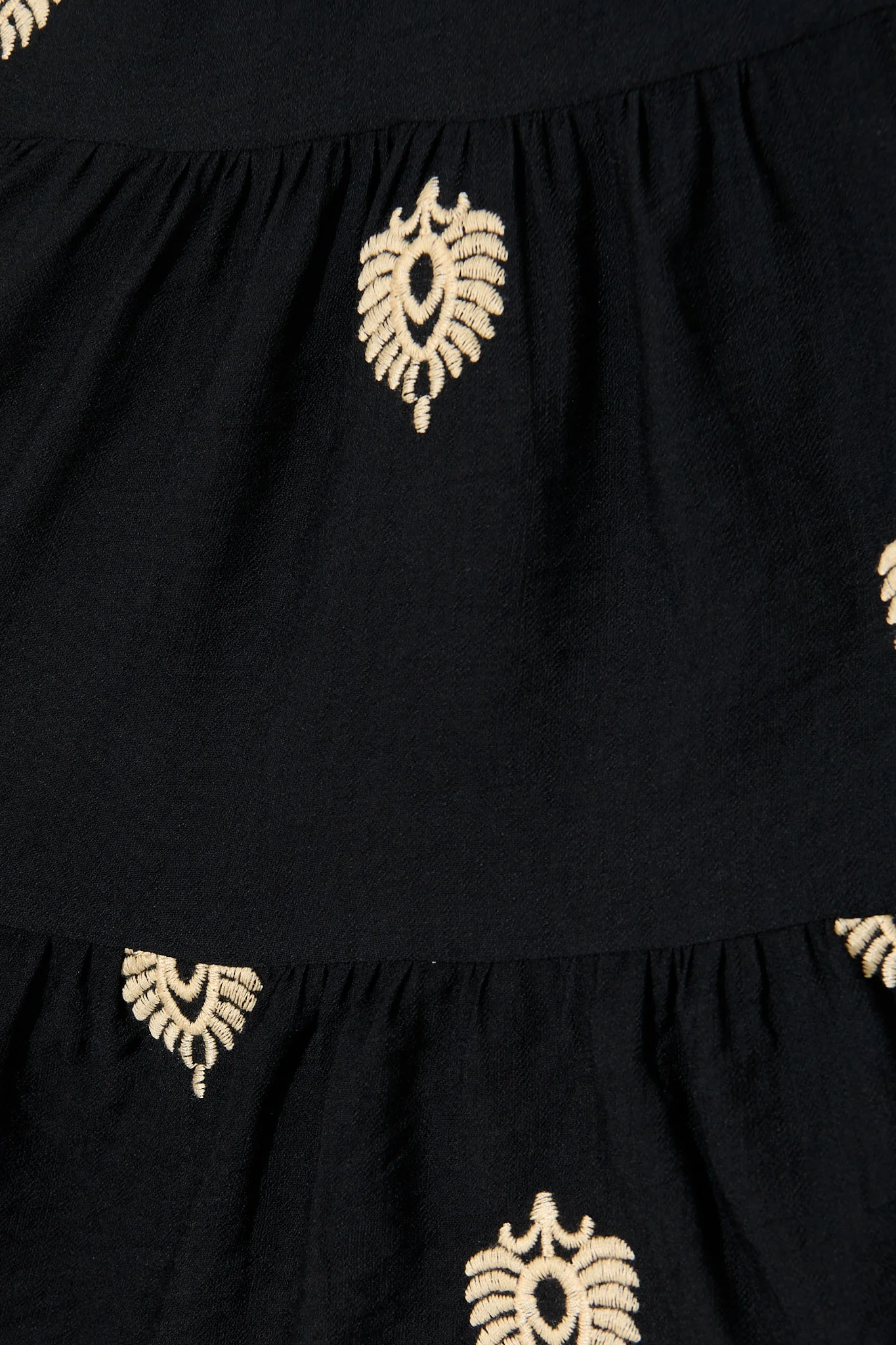 Lanetta Dress in Black Embroidery - Image 6