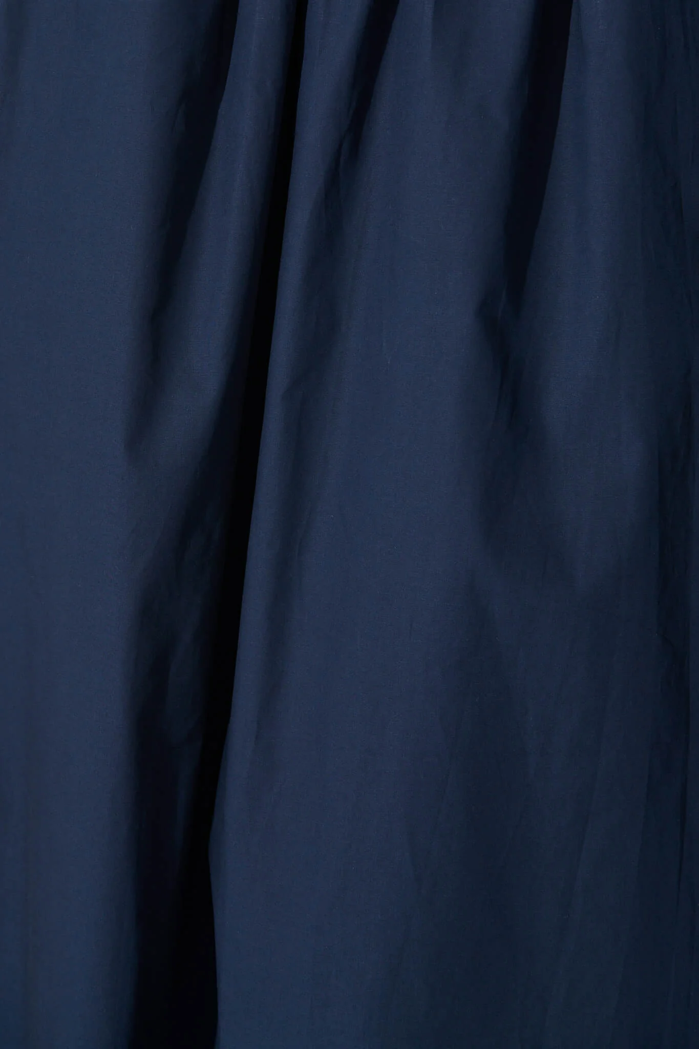 Lanna Halter Neck Maxi Dress in Navy Cotton - Image 10
