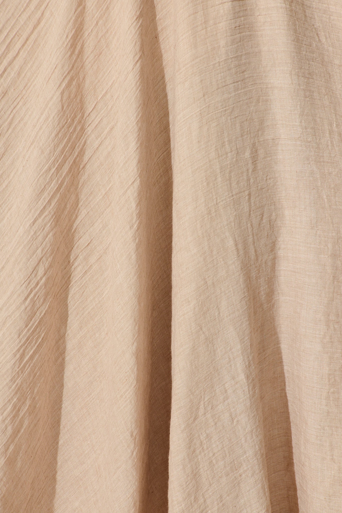Leora Maxi Skirt in Taupe Cotton - Image 6