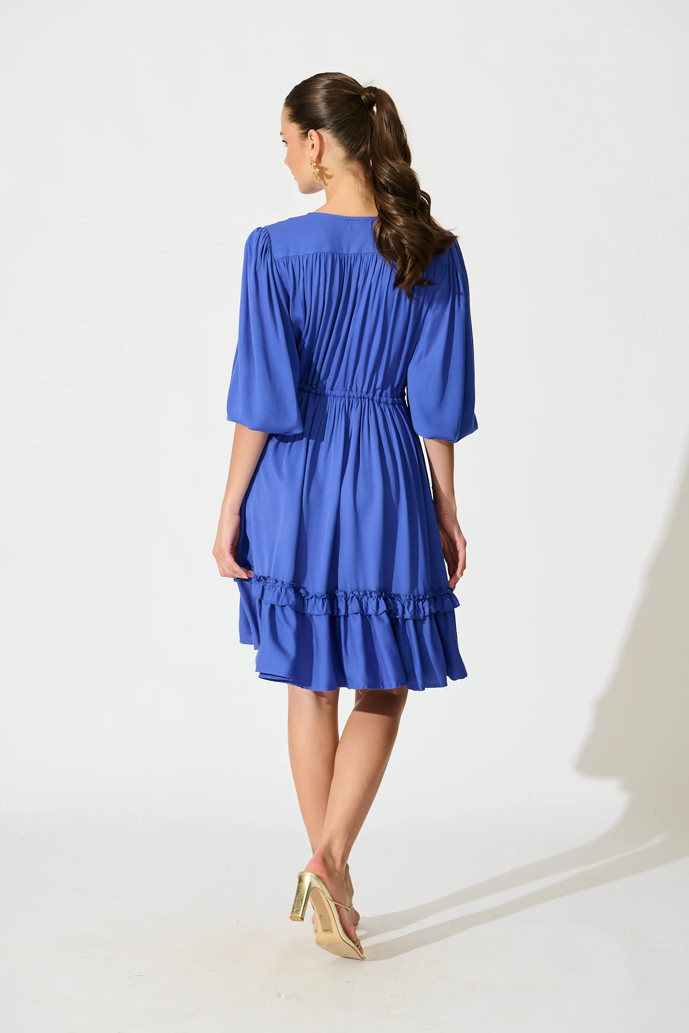 Lotty Dress in Cobalt Blue - Image 4