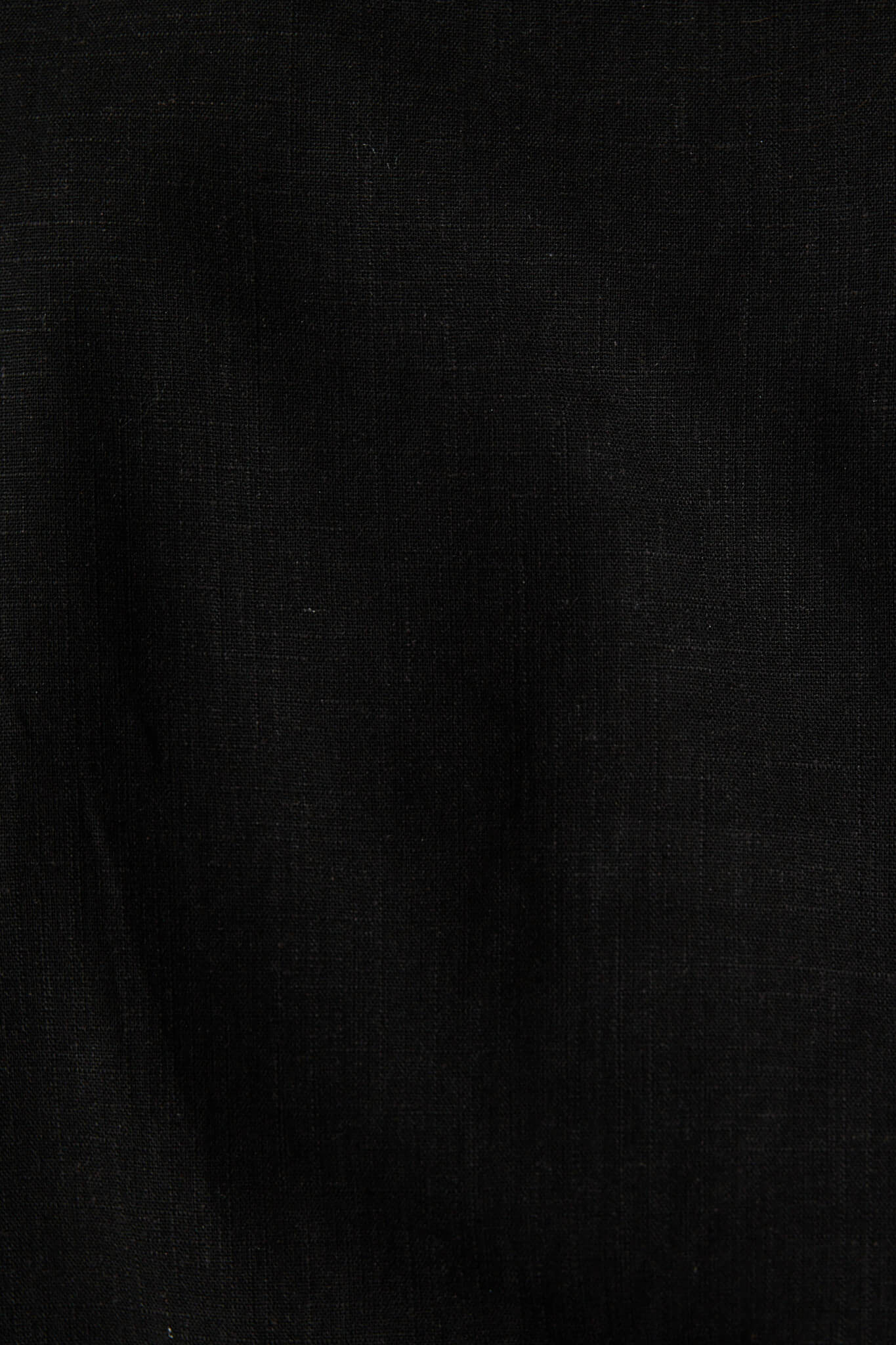 Lucille Off Shoulder Top In Black Cotton Linen - Image 6