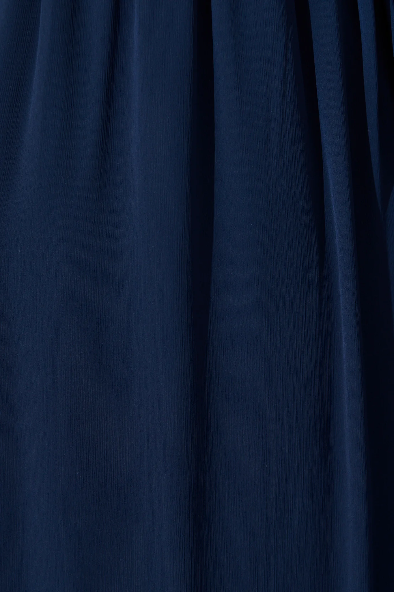 Lustre Midi Dress In Navy Chiffon - Image 10