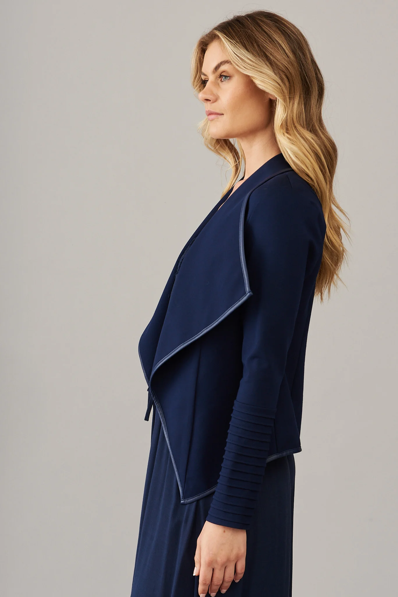 Lyndall Jacket In Navy - Image 6