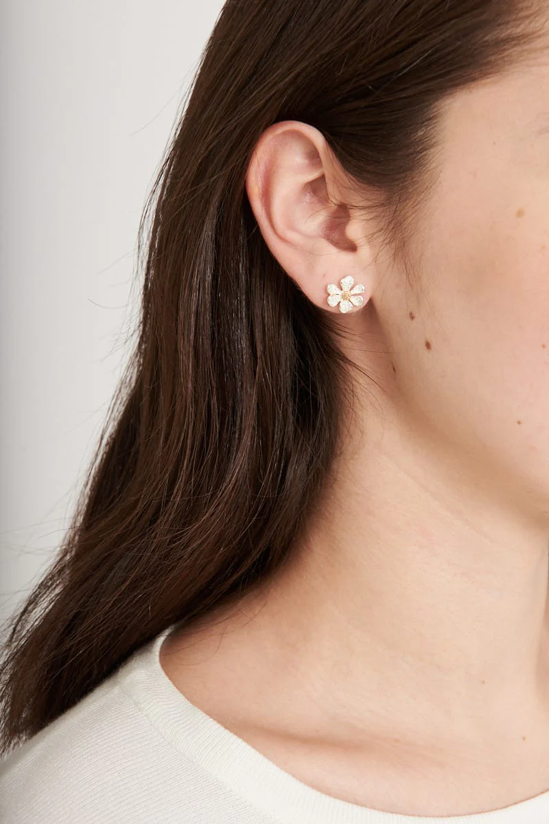 Mae Floral Earrings - Image 3