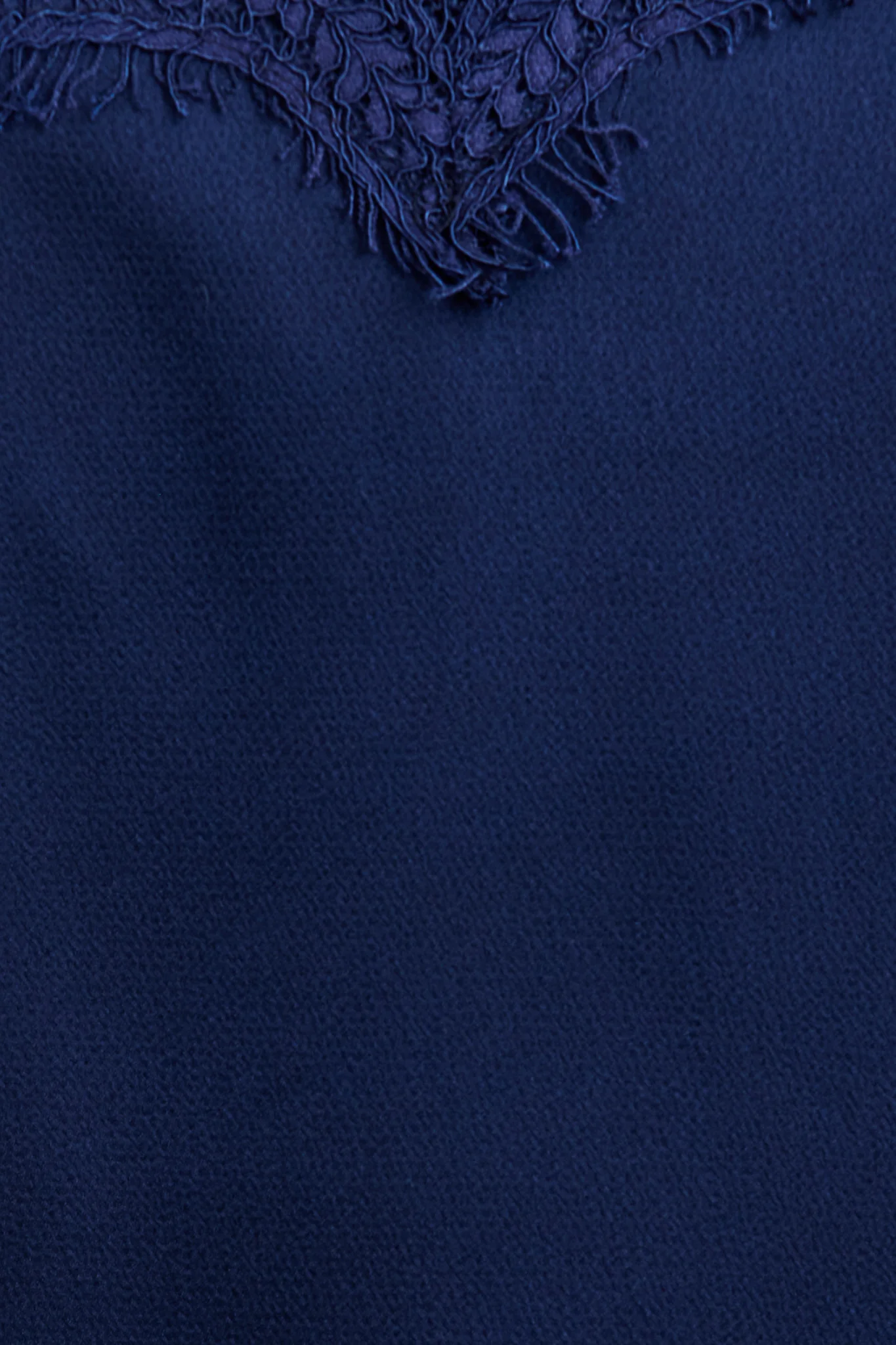 Manthis Cami Top In Navy Satin - Image 7