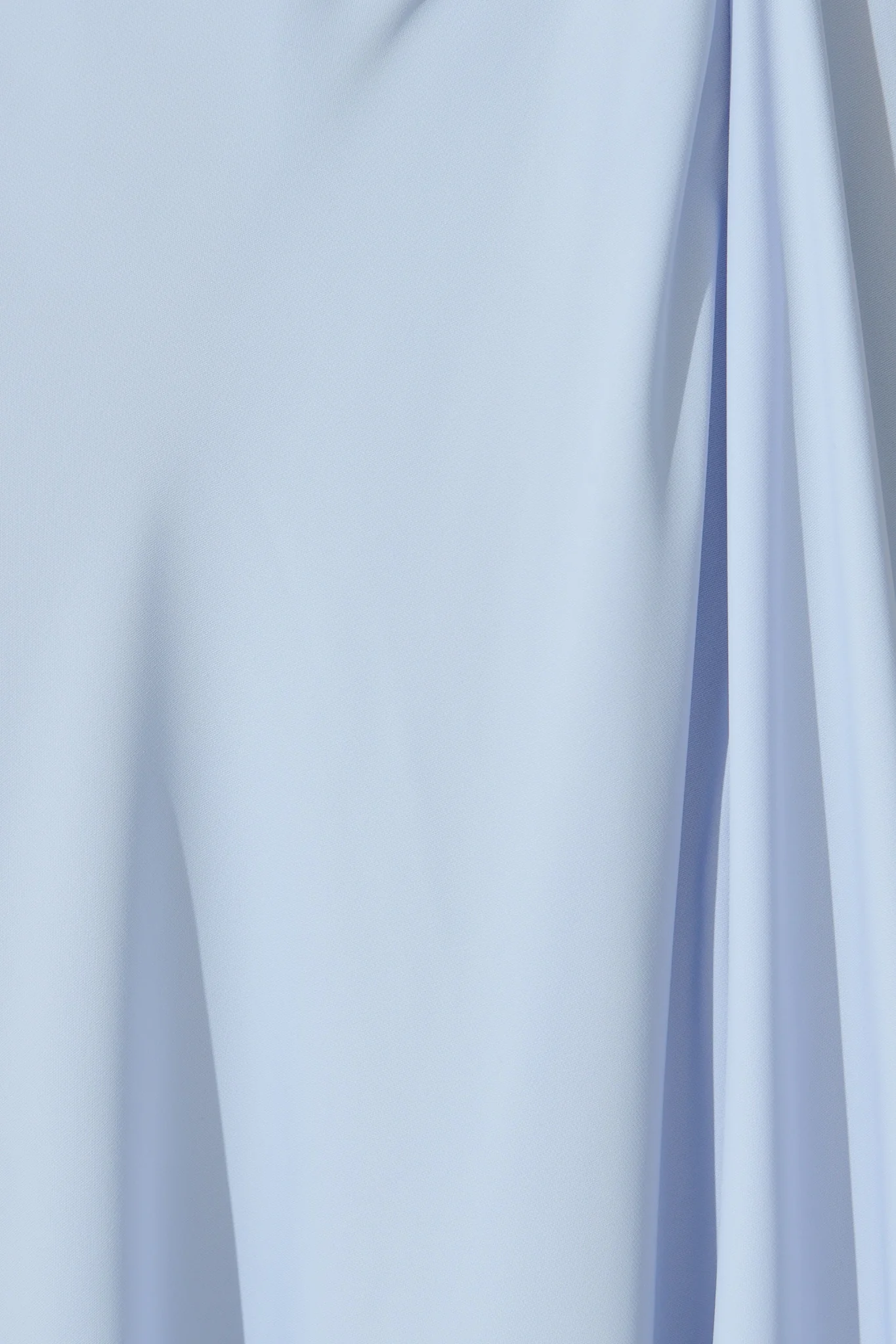 Marielle Off Shoulder Maxi Dress in Dusty Blue Chiffon - Image 9