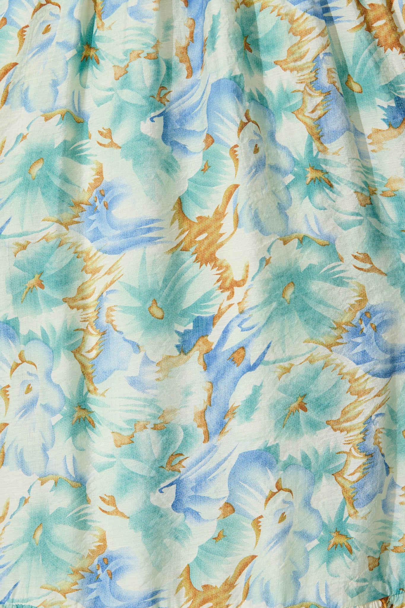 Marrakesh Midi Dress in Green Floral - Image 6