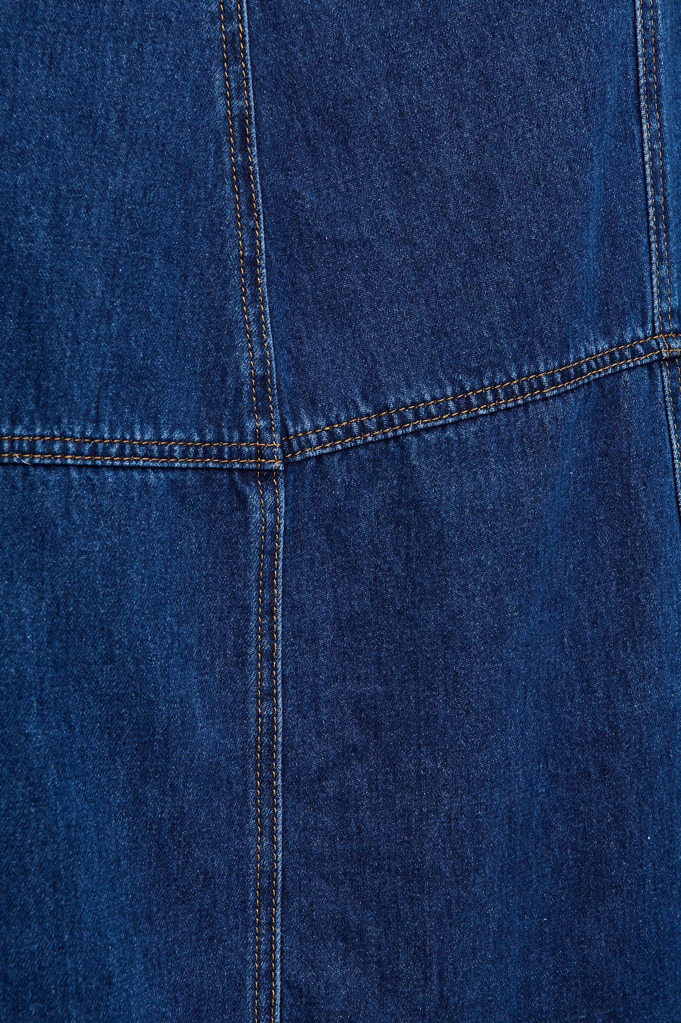 Maryanne Maxi Skirt in Mid Blue Wash Denim - Image 6