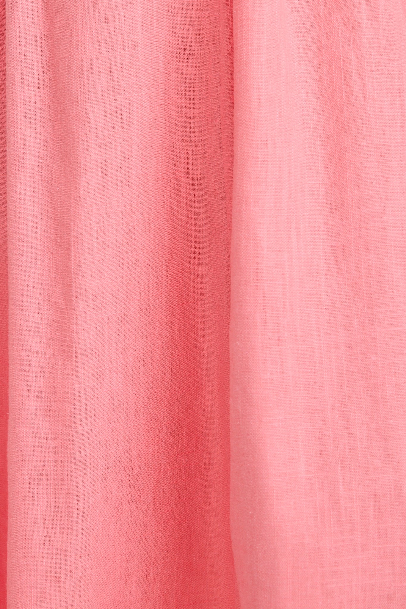 Maureen Midi Dress in Pink Cotton Linen - Image 6