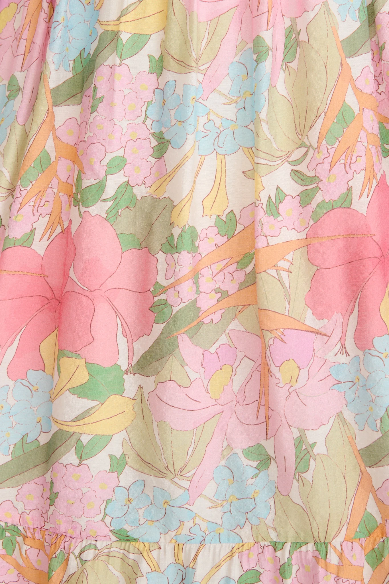 Megs Midi Dress in Multi Floral - Image 6