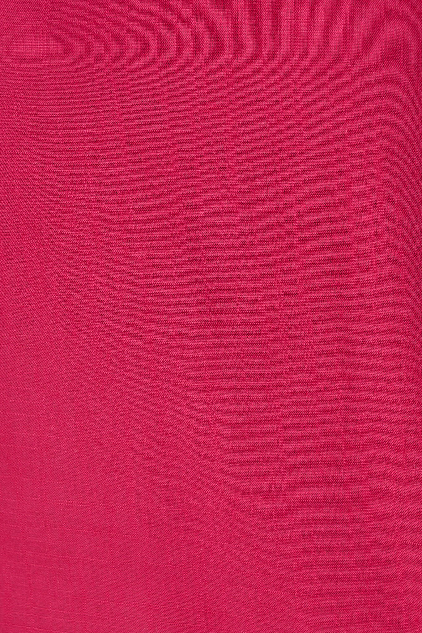 Melanie Top In Deep Rose Cotton Linen Blend - Image 6