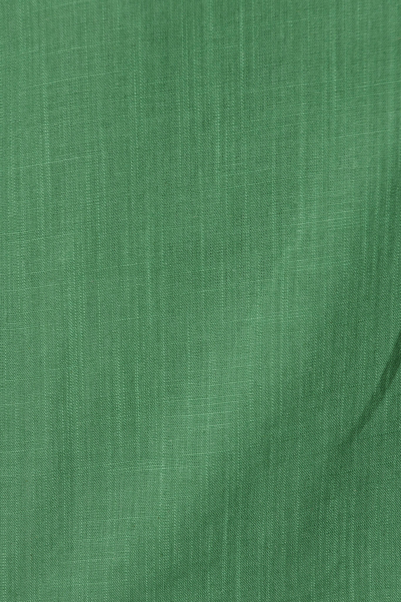 Melanie Top in Green Cotton Linen Blend - Image 6
