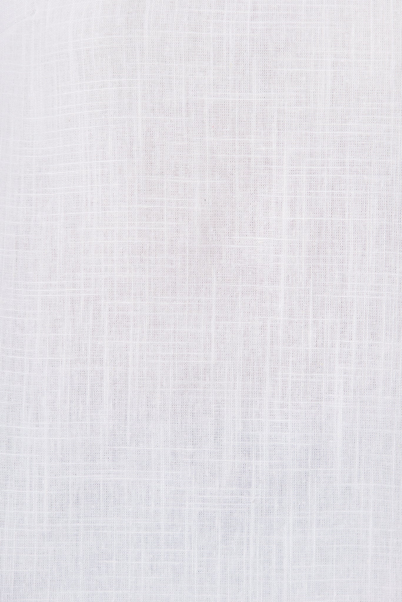 Melanie Top In White Cotton Linen Blend - Image 6