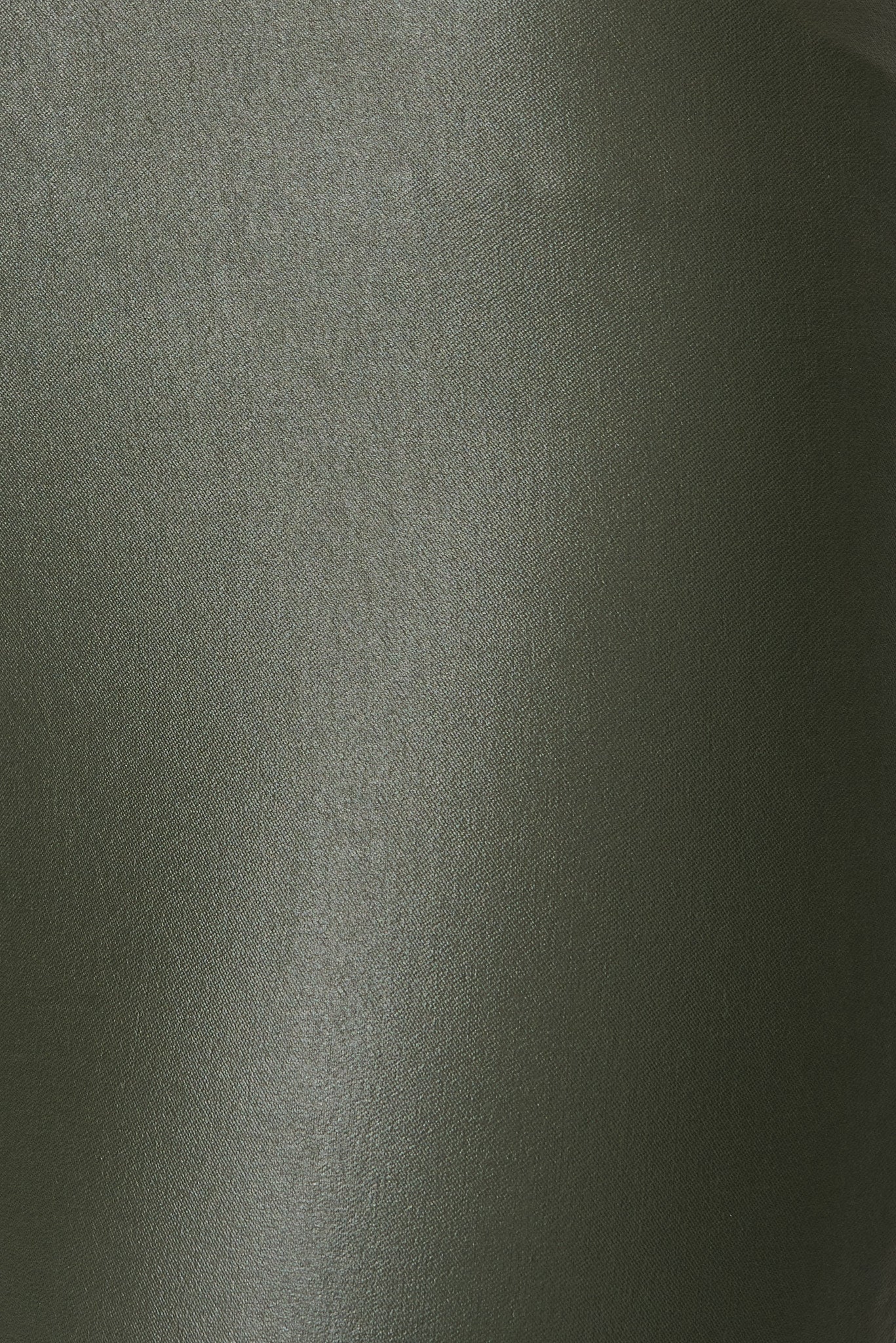 Merley Skinny Pants In Olive Leatherette - Image 6