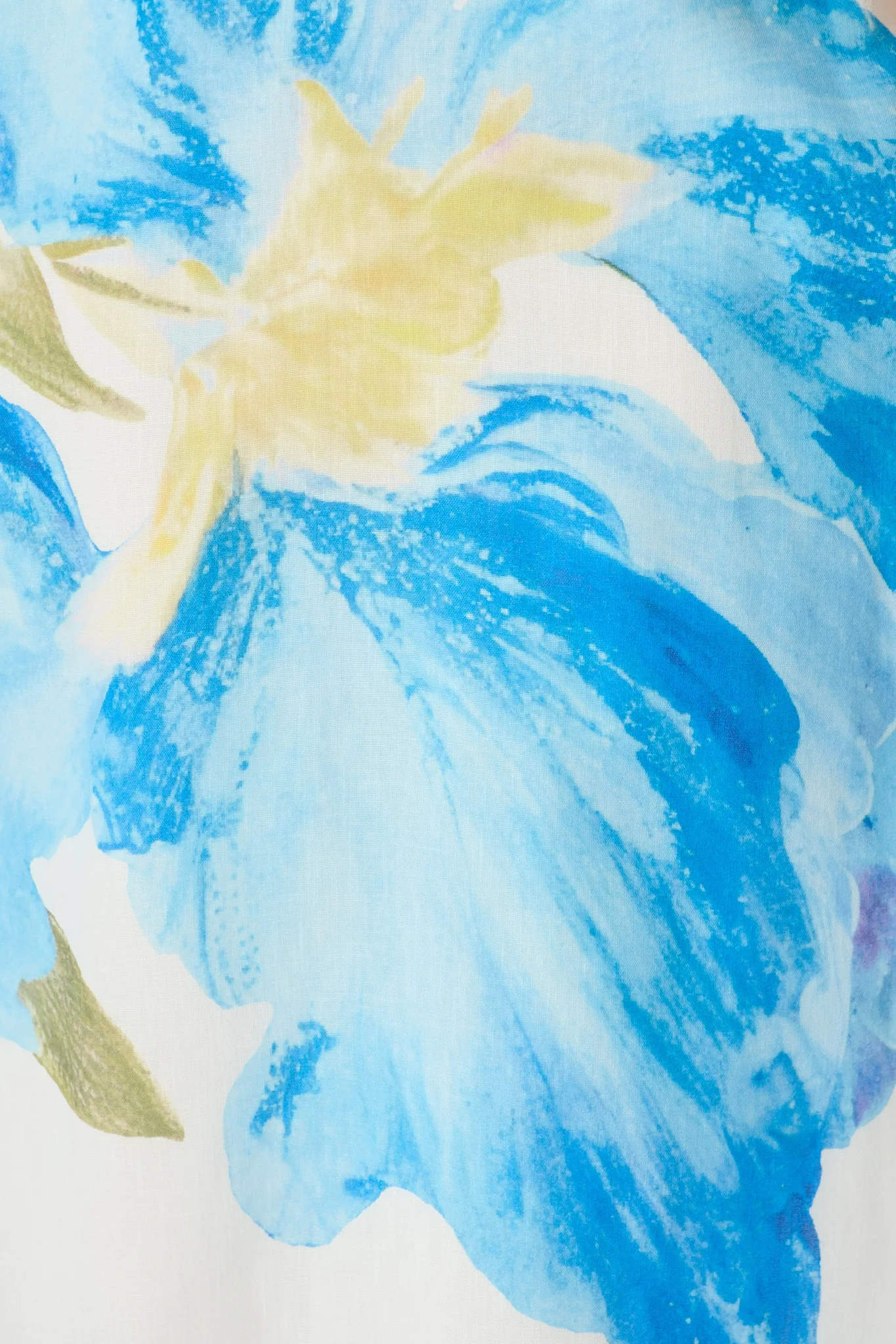 Mireya Maxi Skirt in Blue Floral - Image 6