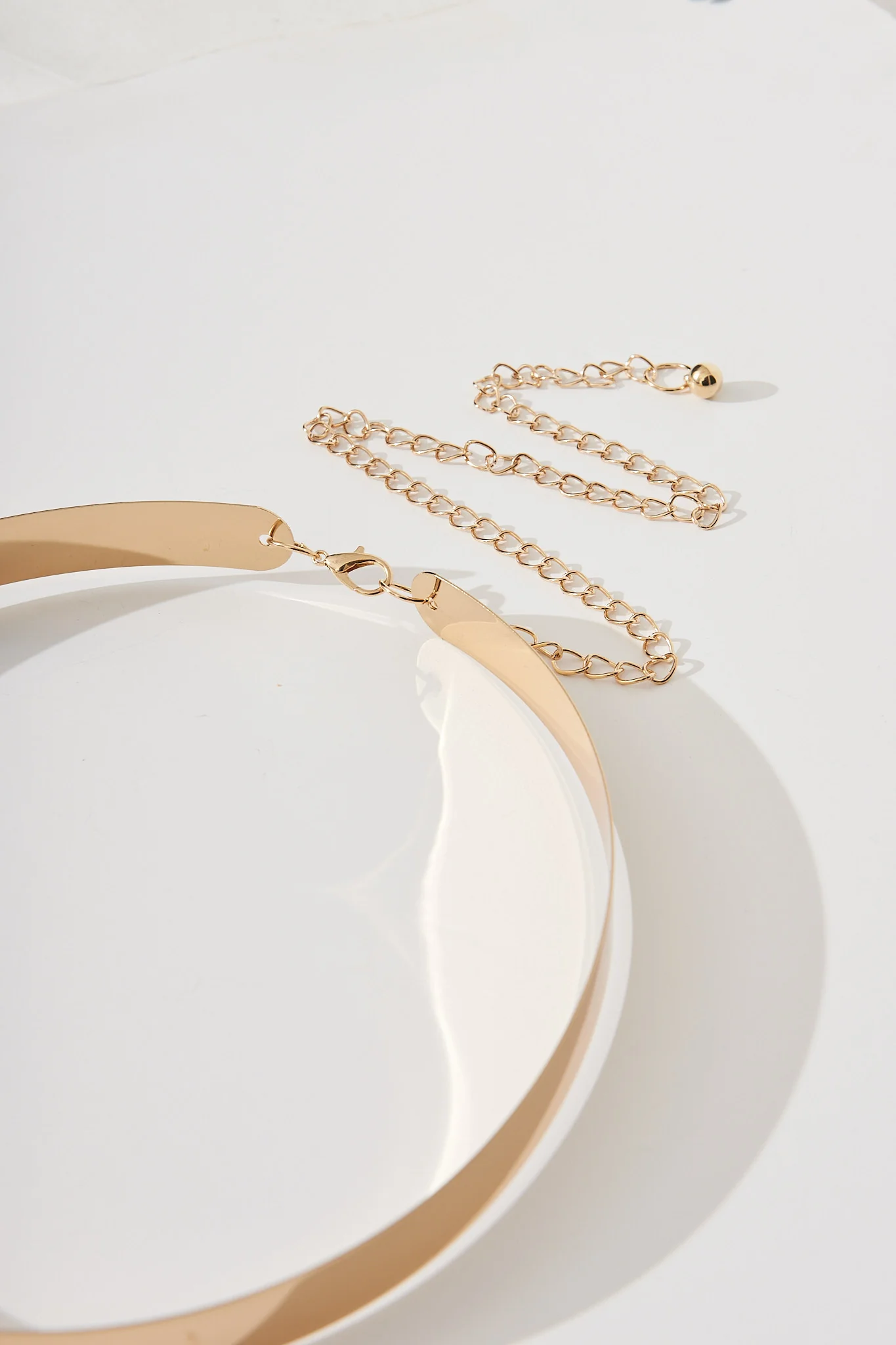 Molten Belt In Gold - Image 6
