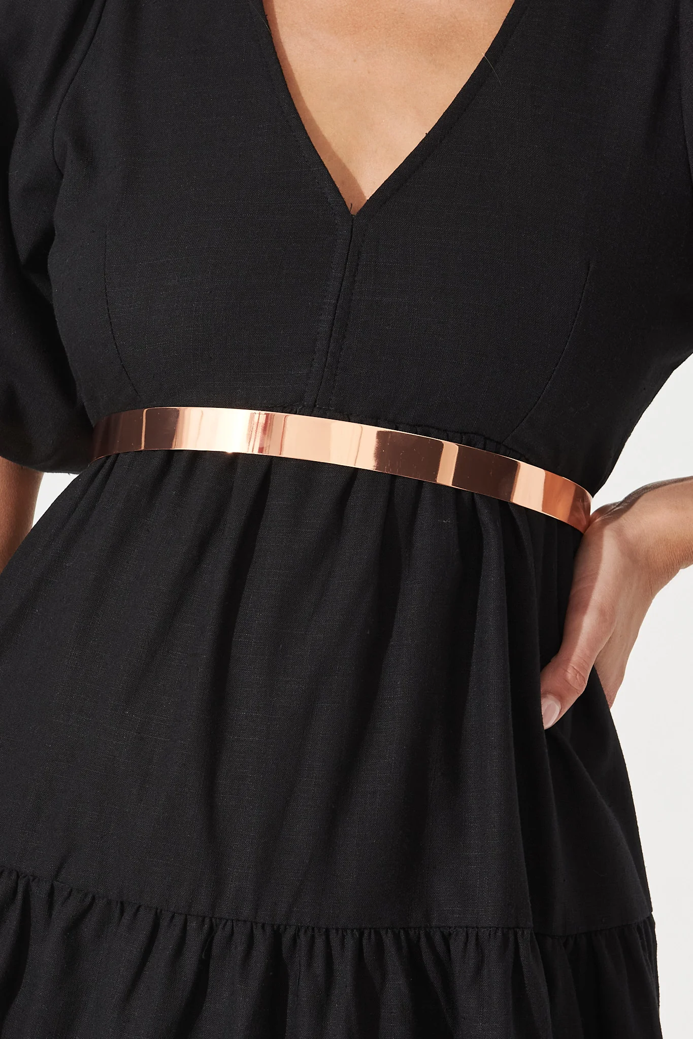 Molten Belt In Rose Gold - Image 2