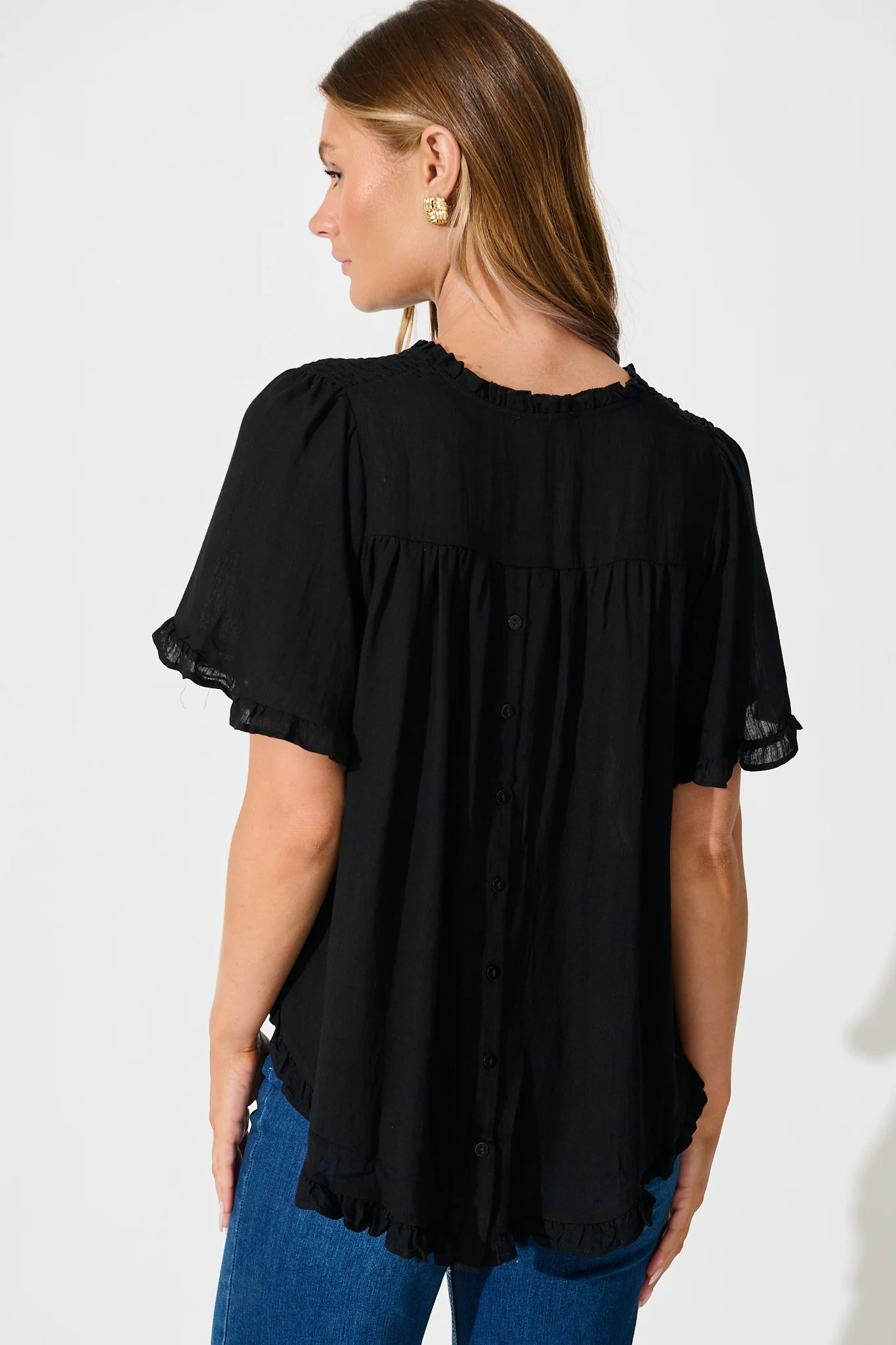 Natalie Top in Black - Image 3