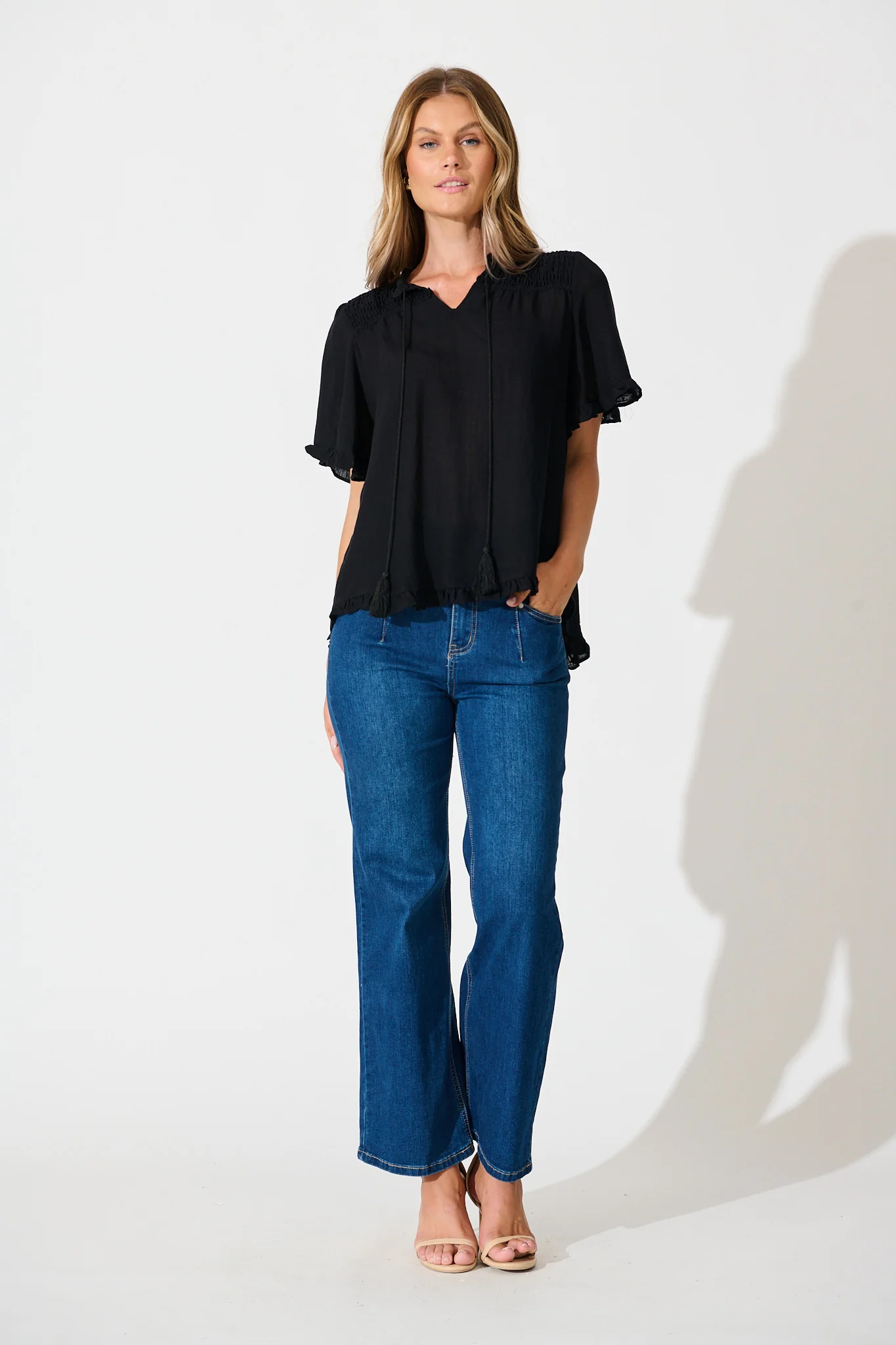 Natalie Top in Black - Image 4