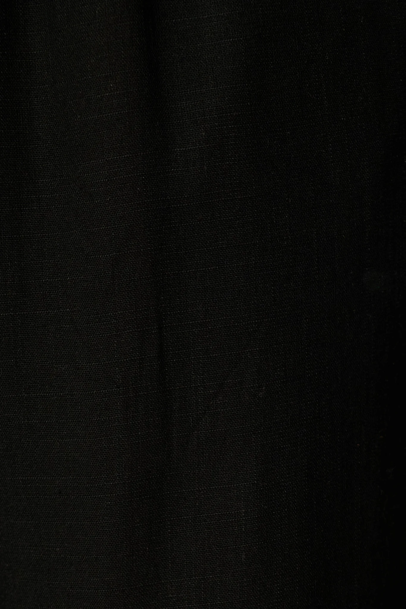 Natural Form Pant in Black Cotton Linen - Image 6