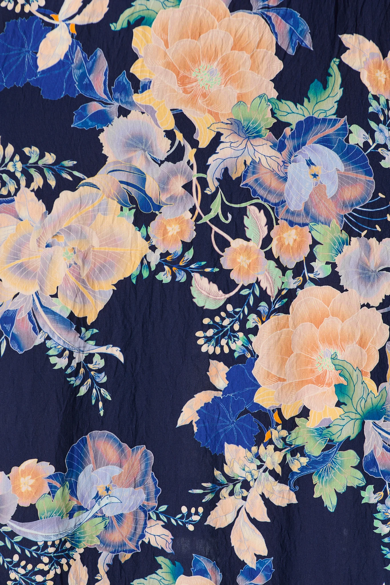 Nela Maxi Sundress In Navy with Multi Floral - Image 6