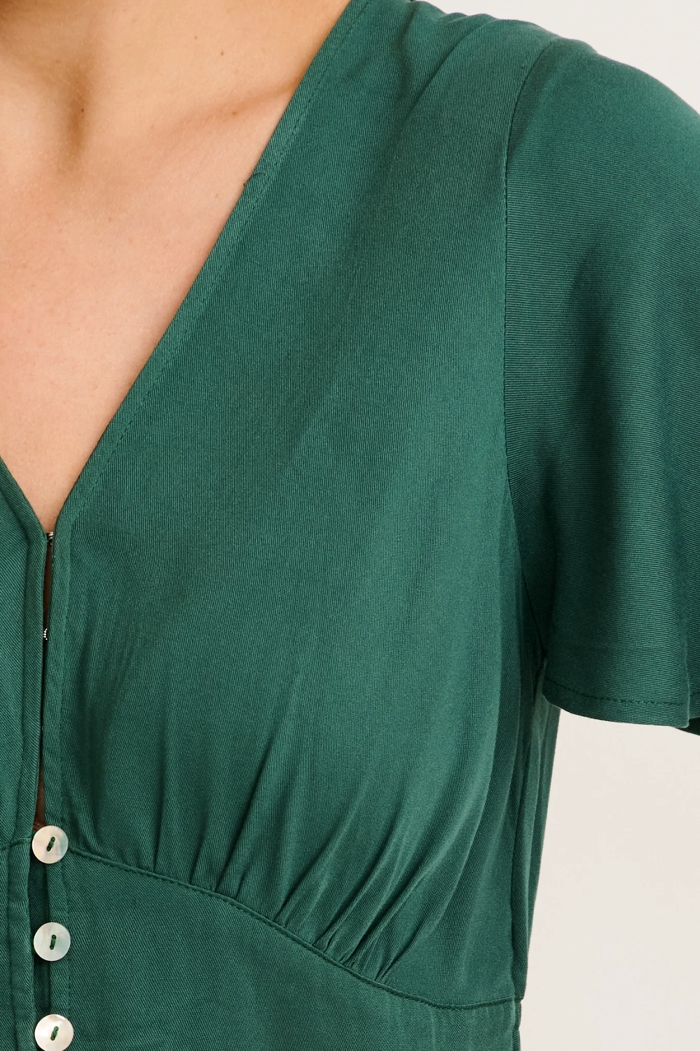 Nevada Maxi Dress In Green - Image 5