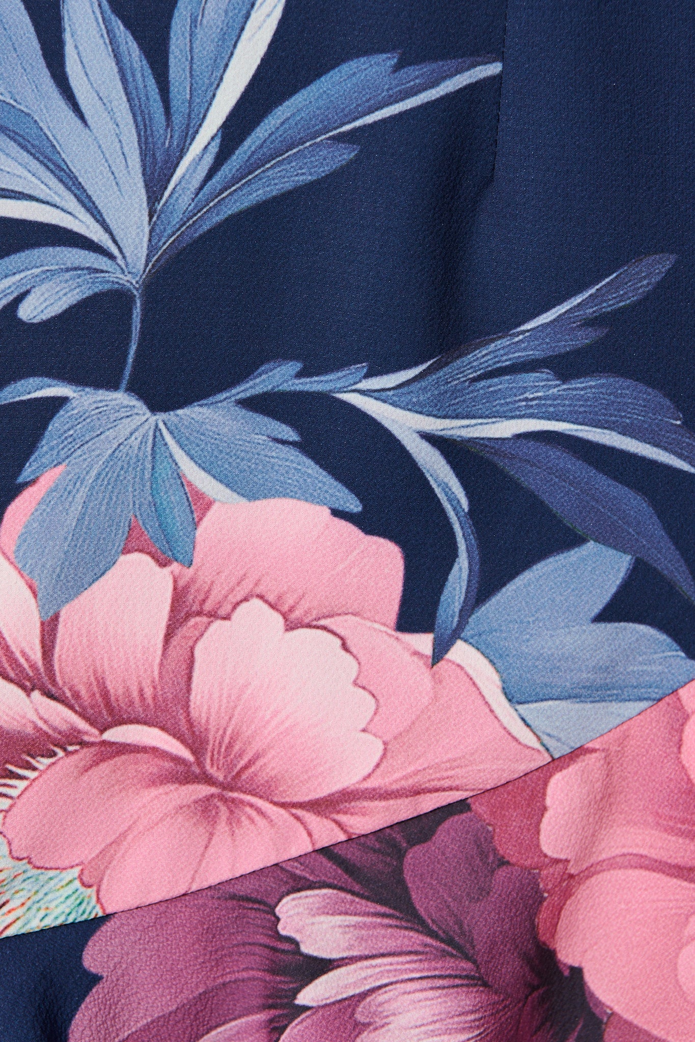 Noir Botanica Dress in Navy Floral - Image 6