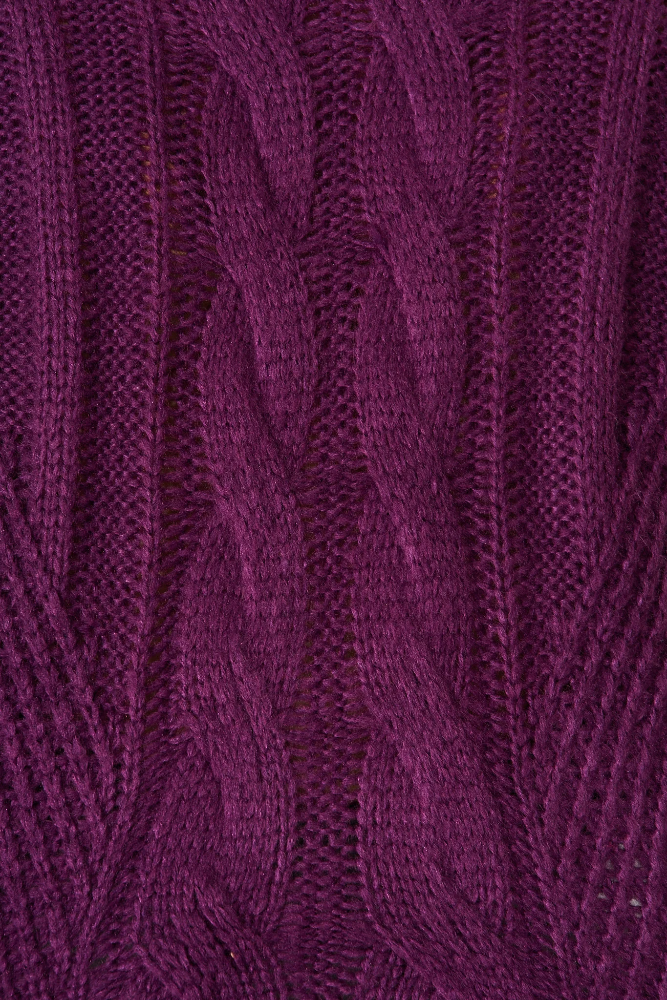 Notting Knit In Dark Purple - Image 7