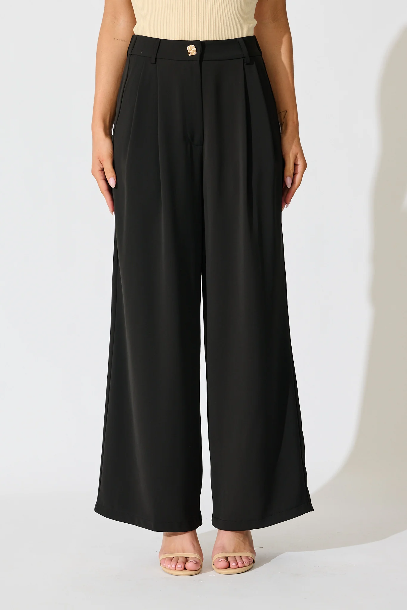 Office Hours Pant in Black - Image 2