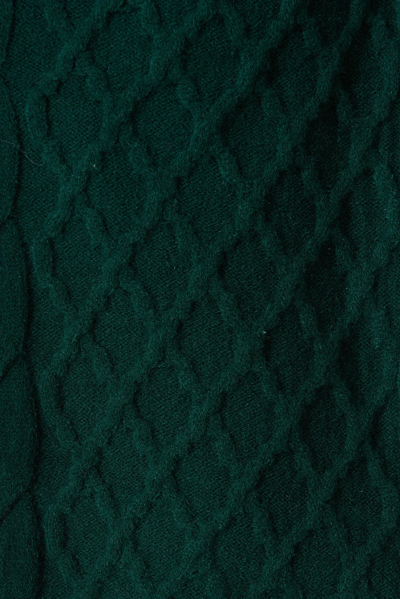 Okina Knit Cardigan In Emerald Wool Blend - Image 6
