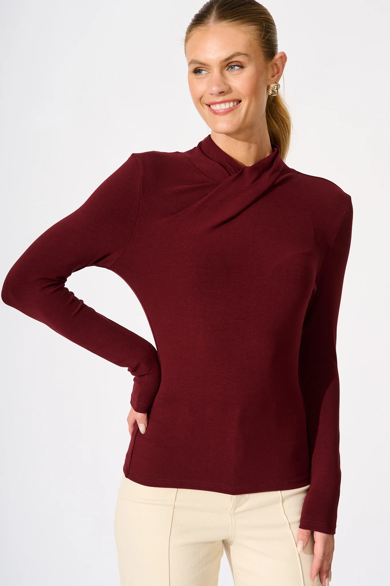 Oxford Top in Wine