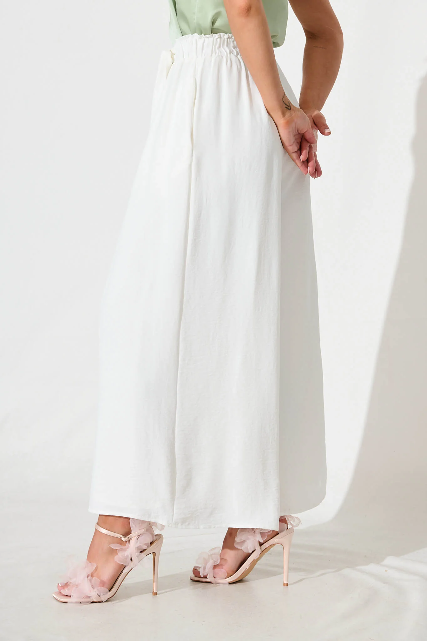 Page Pants In White - Image 5