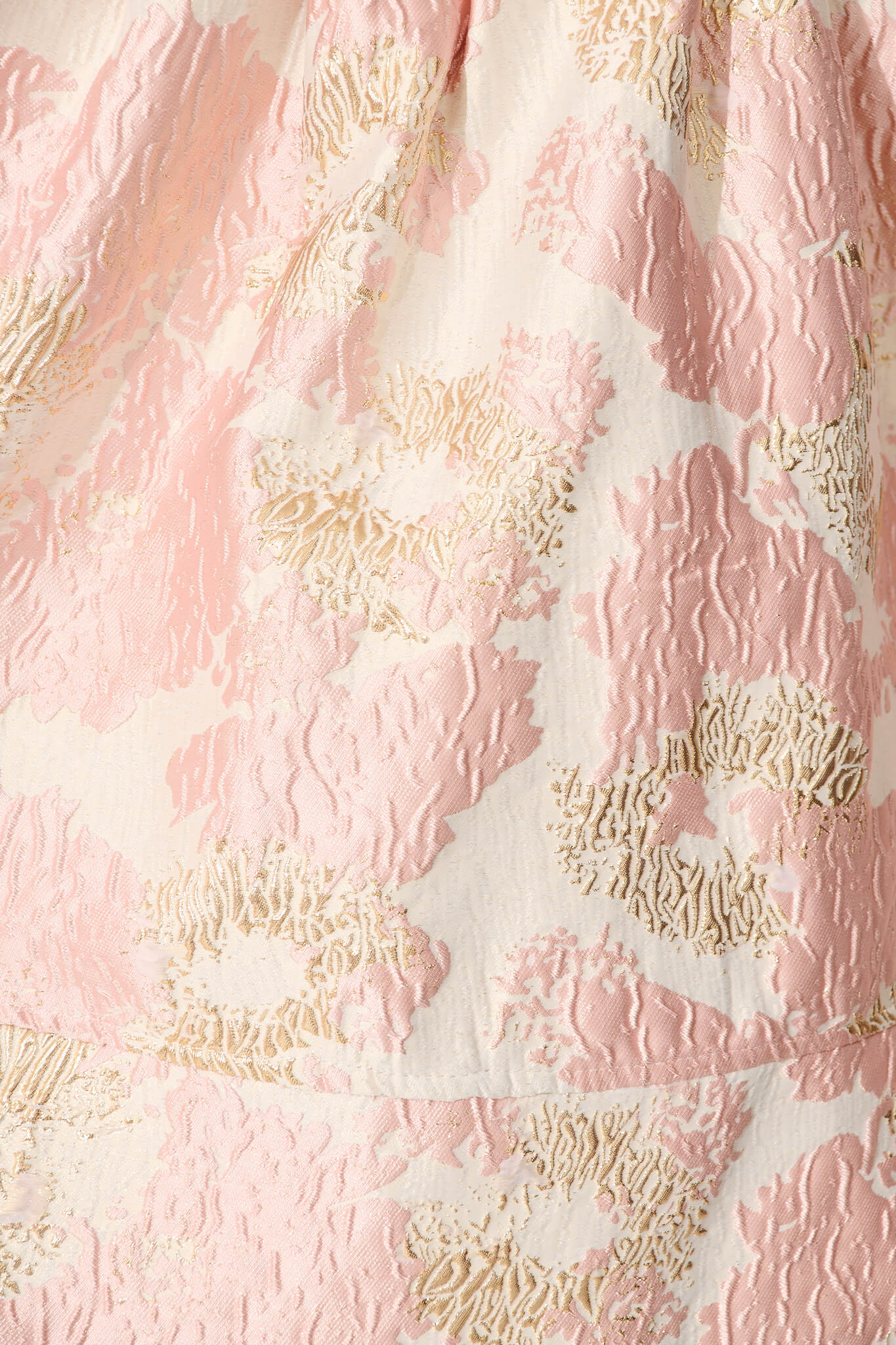 Paris Dreamer Dress in Blush with Gold Jacquard - Image 9