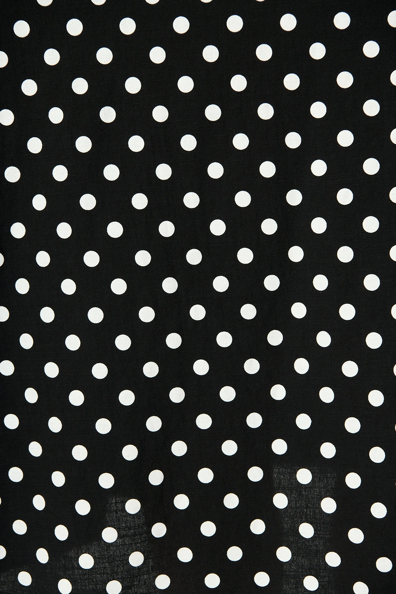 Parisian Dot Midi Dress in Black with White Polka Dot - Image 6
