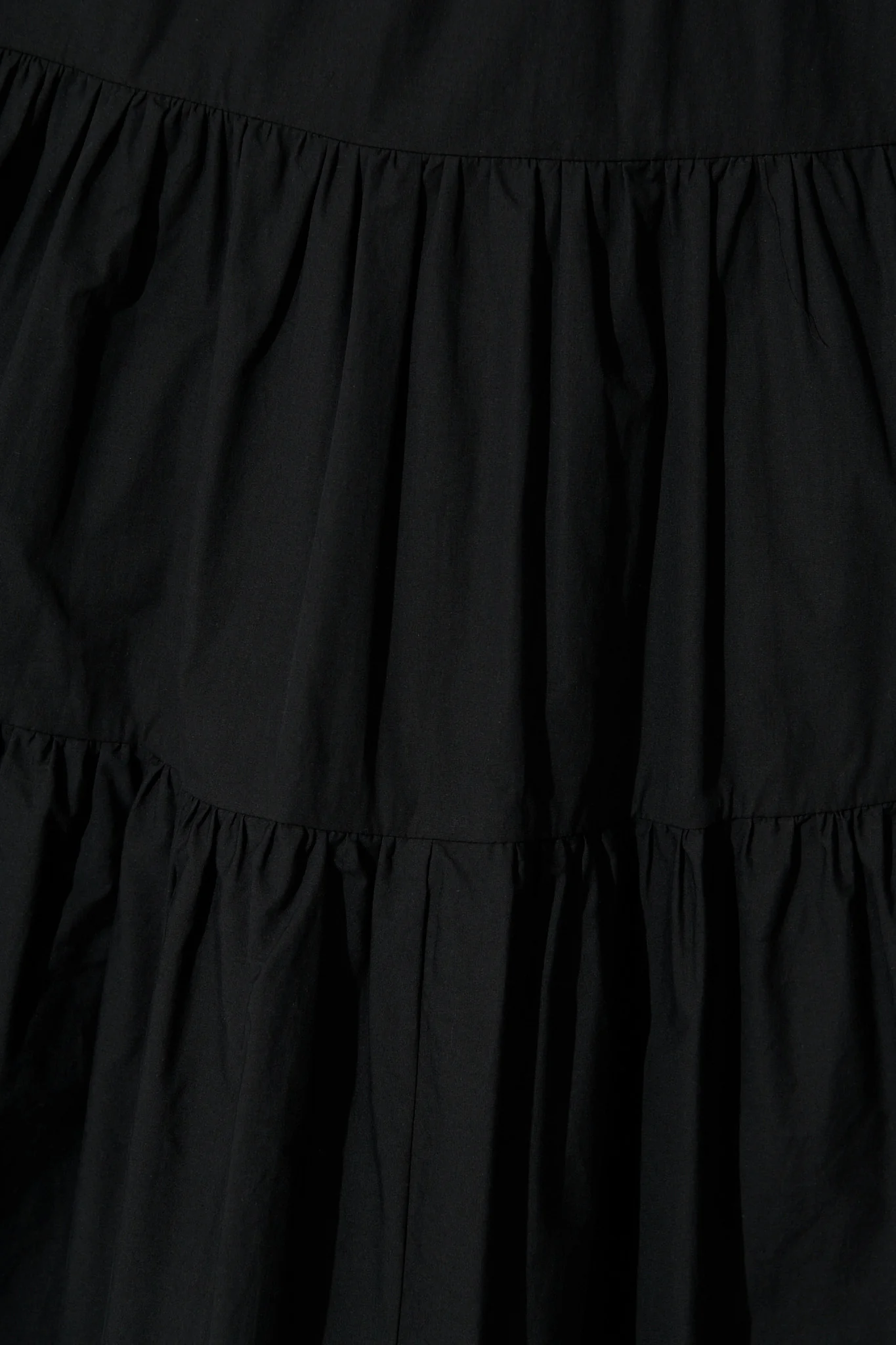 Rahima Midi Dress in Black Cotton - Image 7