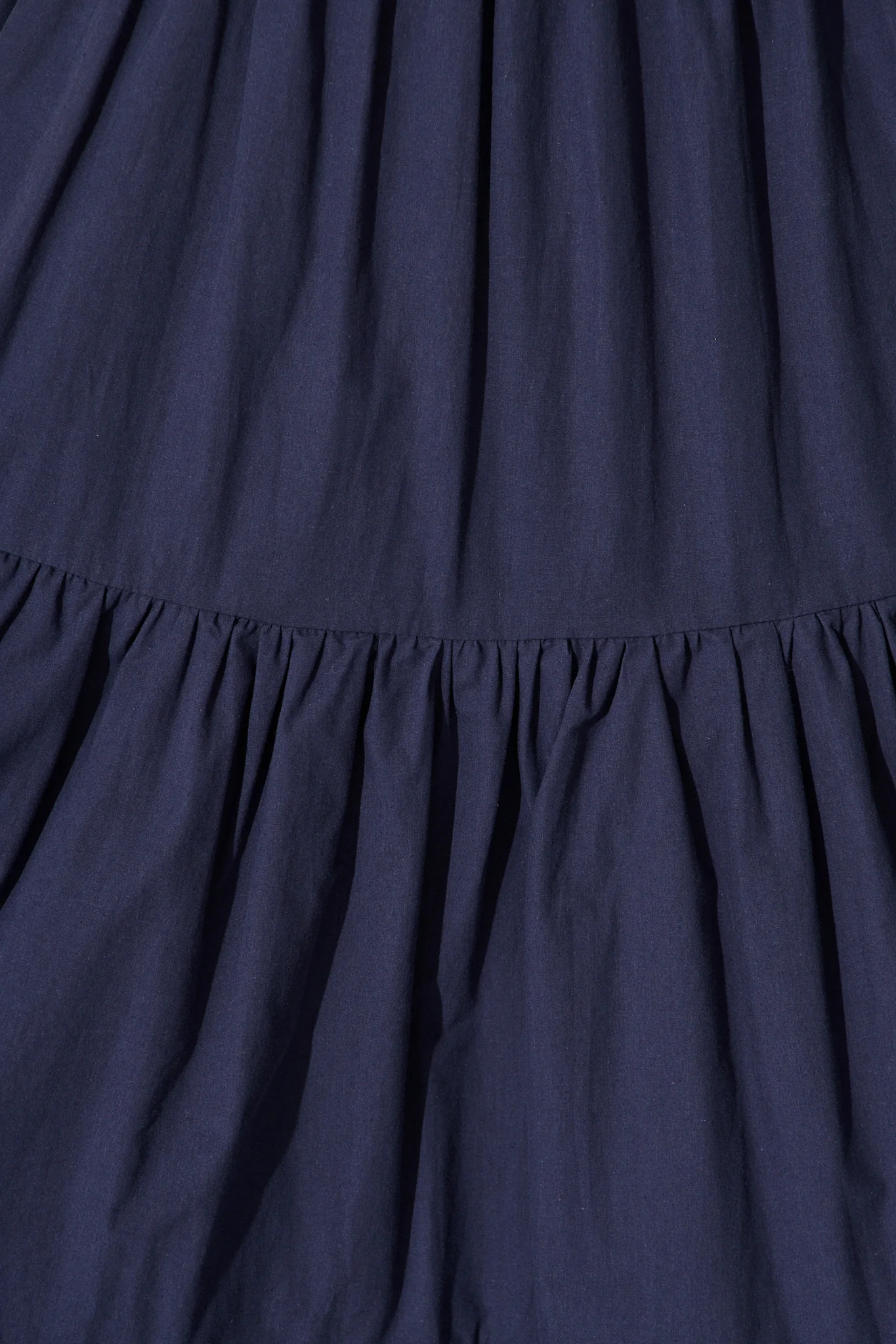 Rahima Midi Dress in Navy Cotton - Image 6