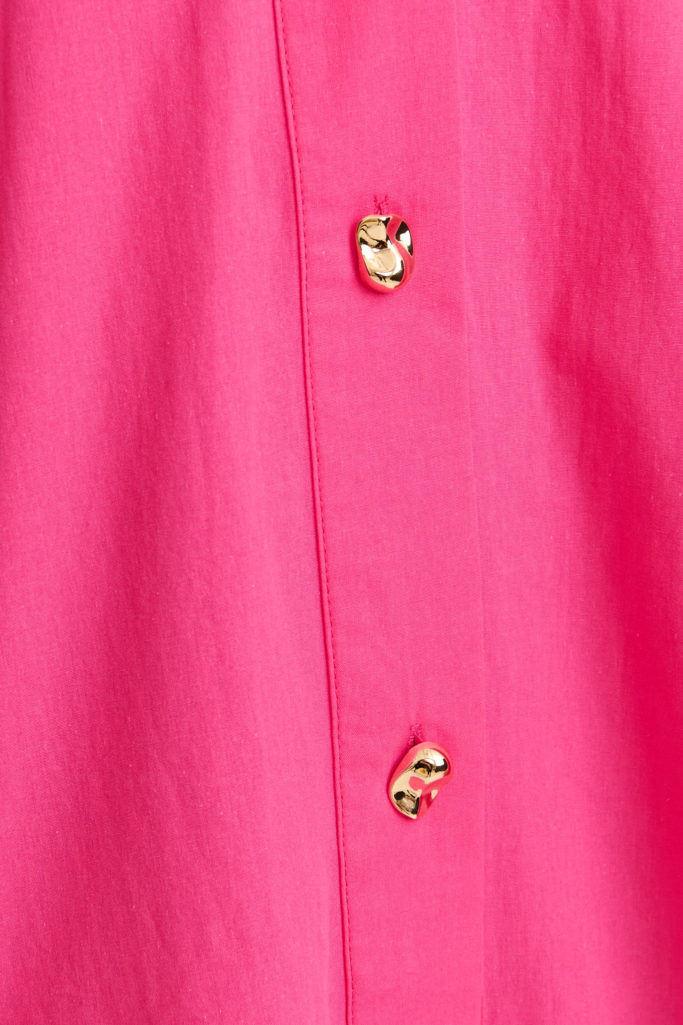 Refined Shirt in Hot Pink Cotton - Image 6