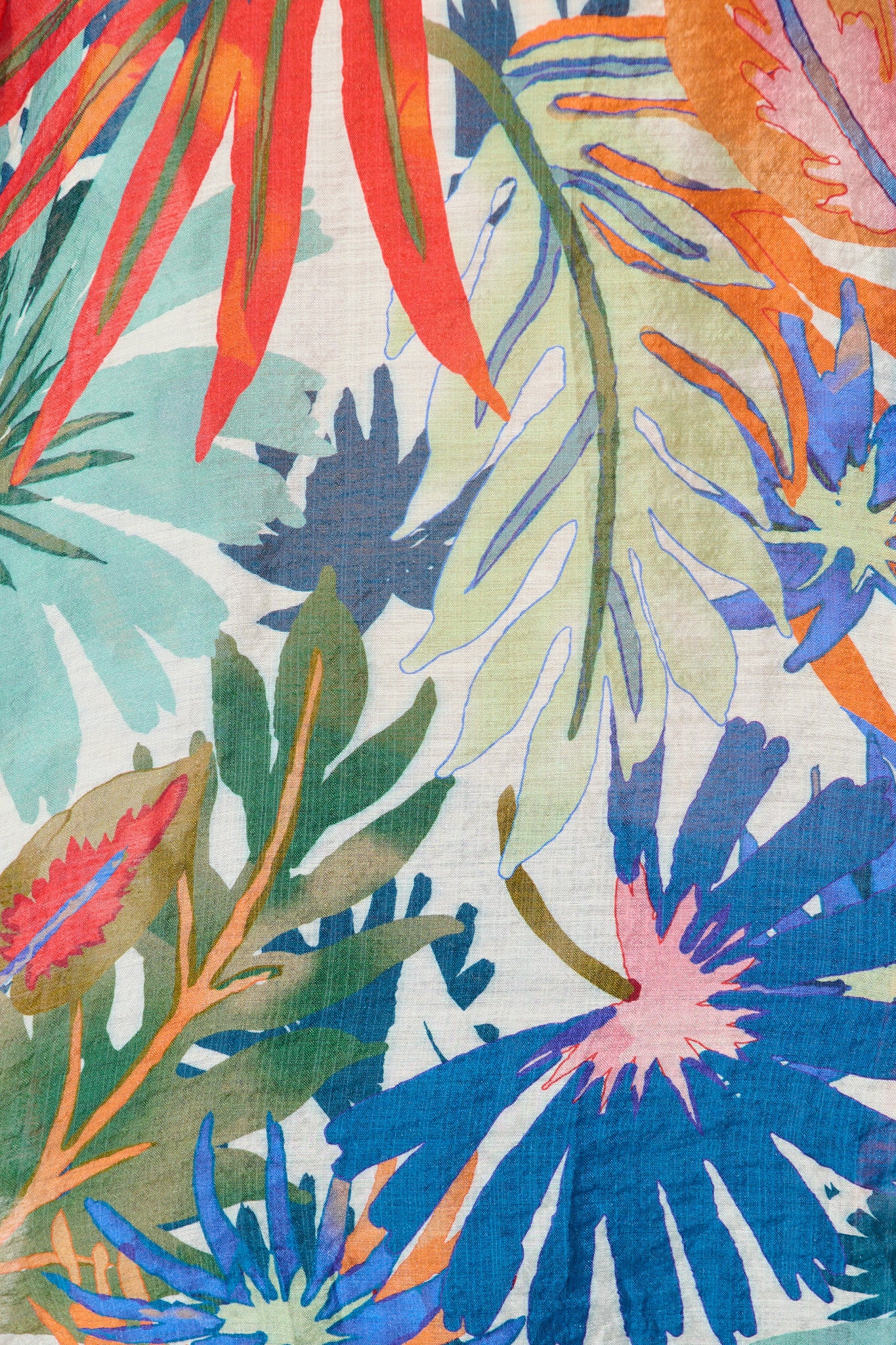 Revelations Top in Multi Leaf Cotton - Image 6