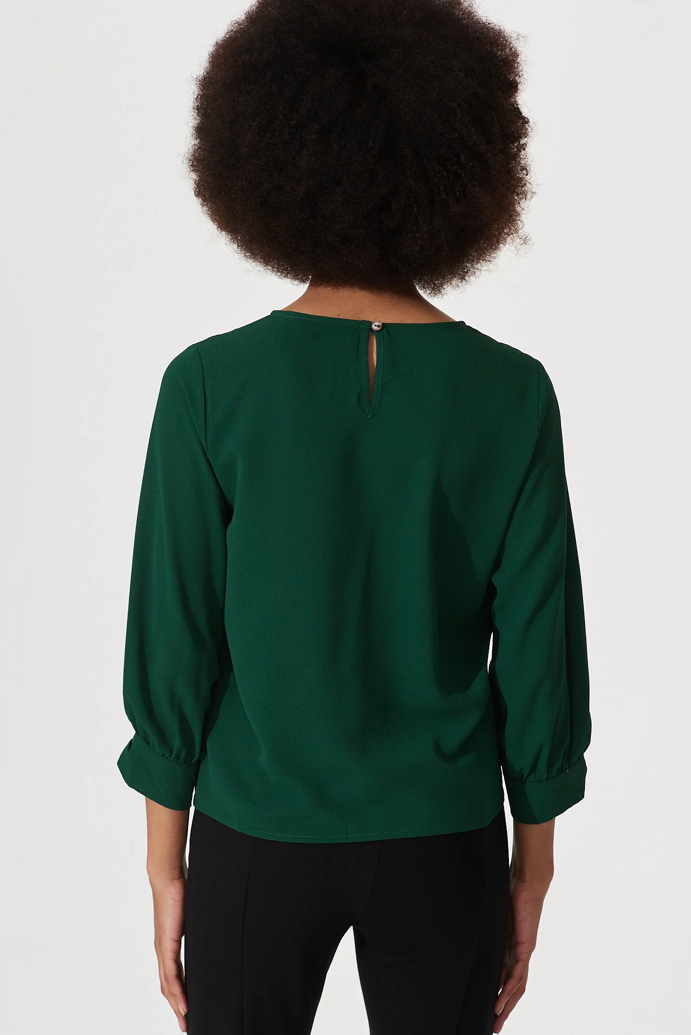 Rhiah Top in Emerald - Image 4