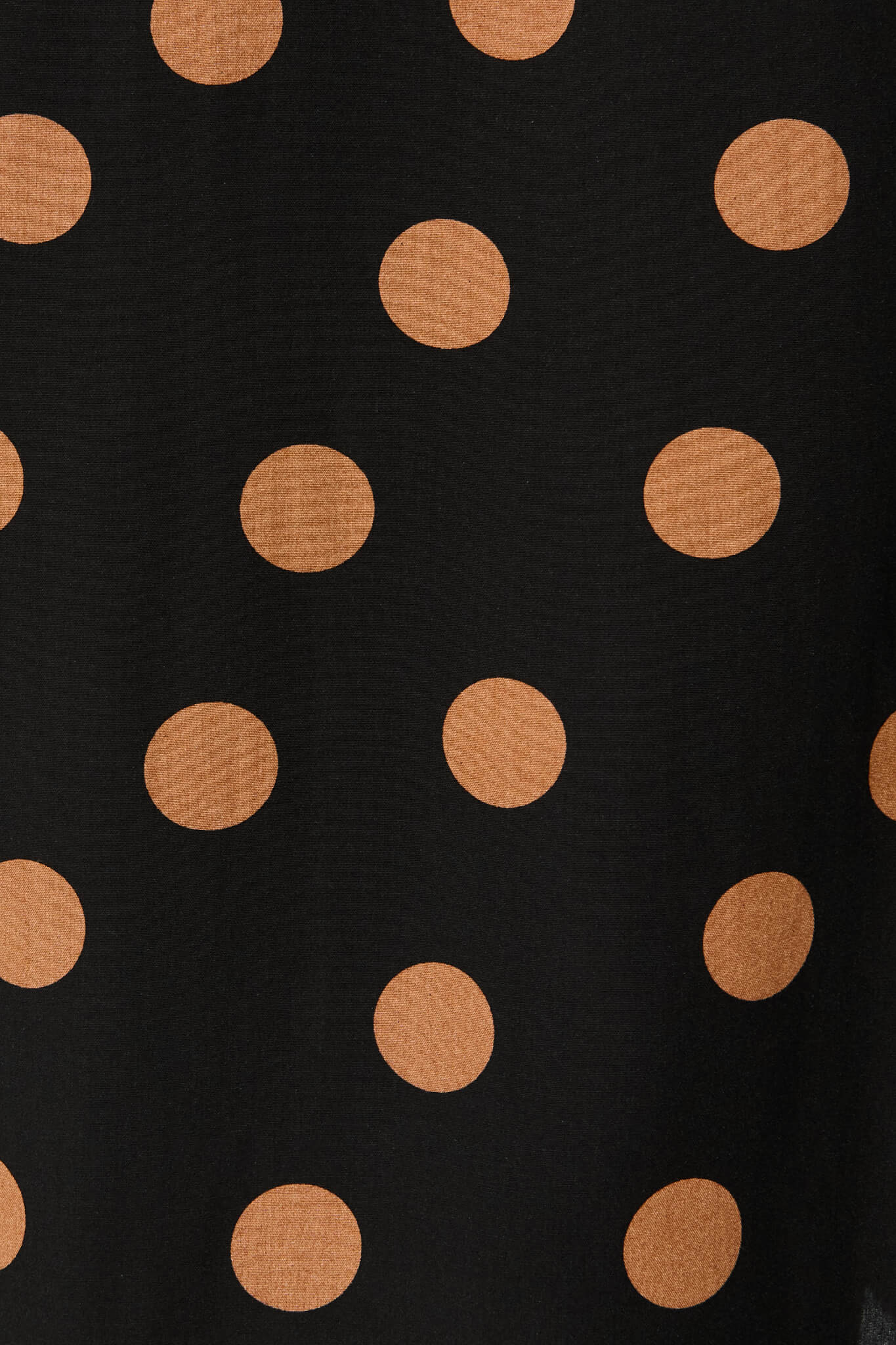 Rival Zip Dress in Black with Brown Spot - Image 11